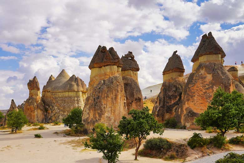 Les célèbres cheminées de fées