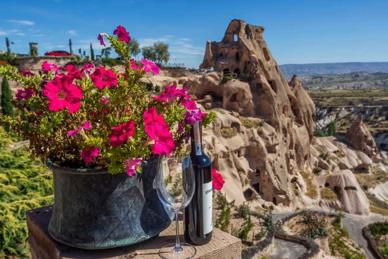 Disfrutaréis del vino de Capadocia