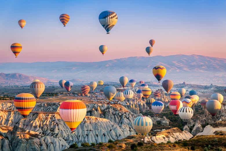 Volaremos sobre unos bellos paisajes