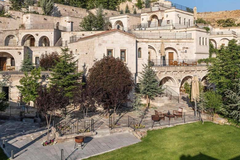 Vista panoramica su Mustafapaşa