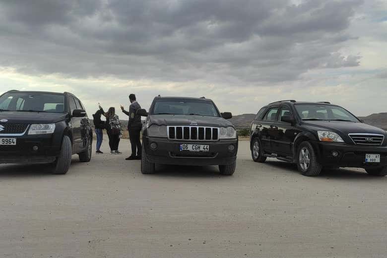 4x4 dans lesquels vous découvrirez la Cappadoce