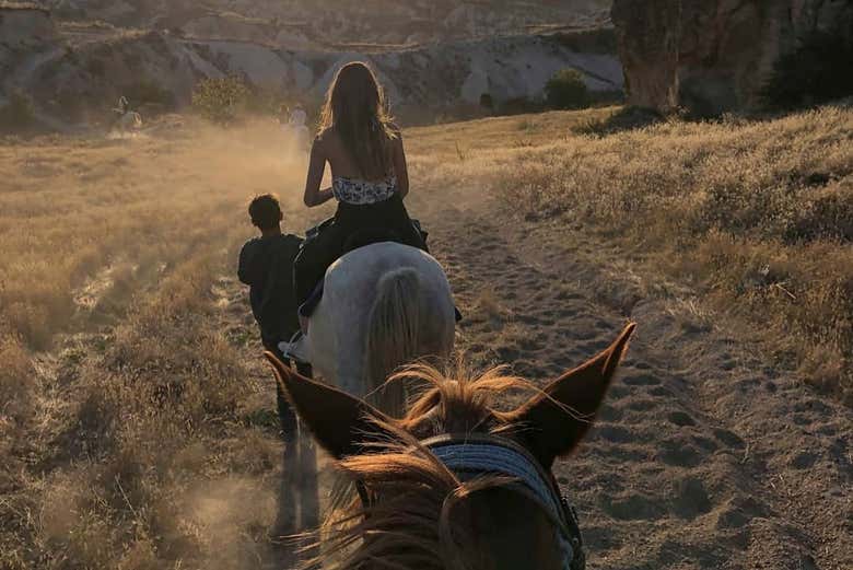 Balade à cheval en Cappadoce
