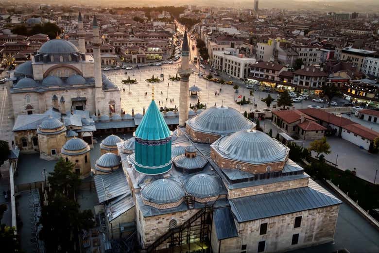 Vista aérea de Konya