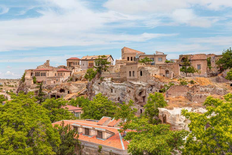 Vista panoramica su Mustafapaşa