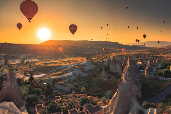 Paseo en globo por la Capadocia