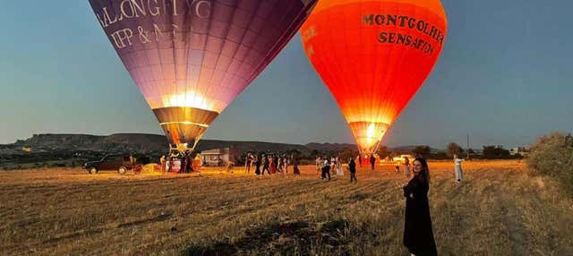 Paseo en globo por el valle de Çat