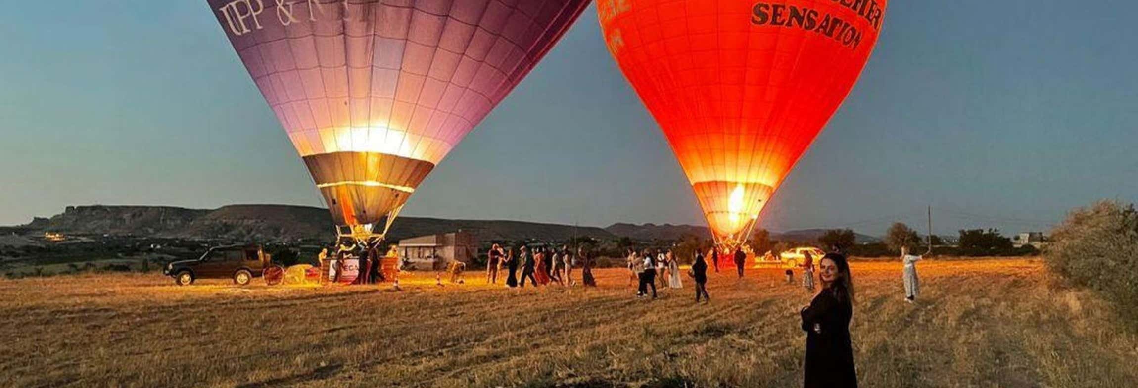 Passeios aéreos em Capadócia