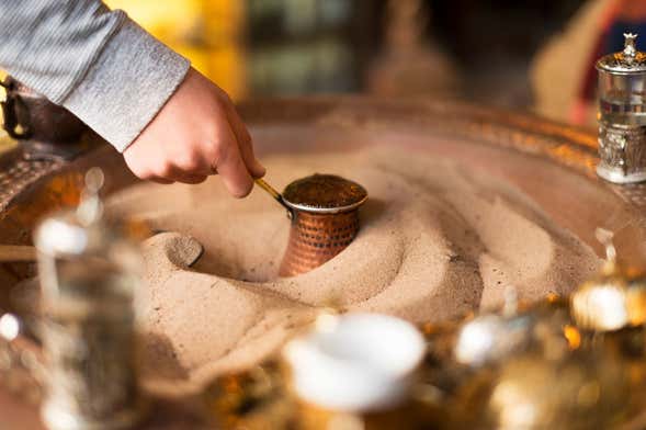 Laboratorio di caffè turco in Cappadocia