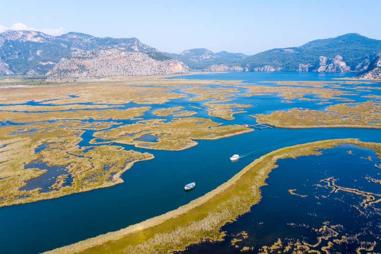 Beautiful scenery in Dalyan