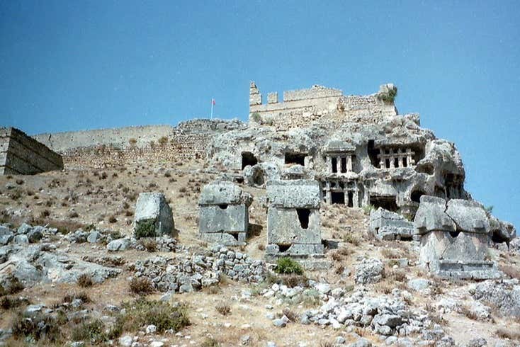 Vue panoramique de Tlos