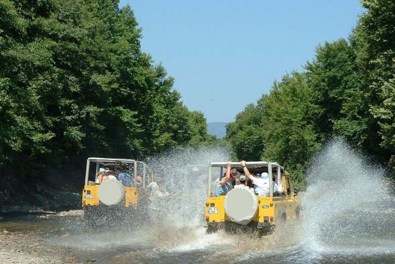 Jeep tour of the area around Dalyan
