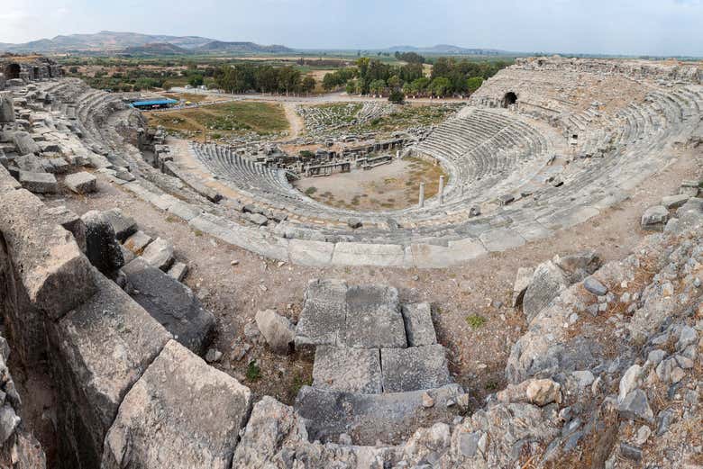 L'amphithéâtre de Milet