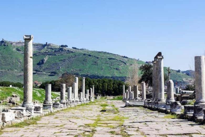 Les ruines de l'Asclépéion de Pergame