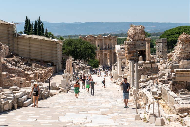 Visitez les vestiges d'Éphèse