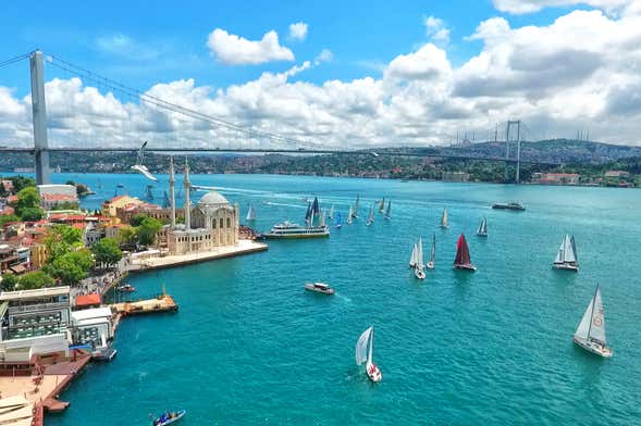 Cruzeiro pelo Bósforo + Mesquita Azul + Santa Sofia