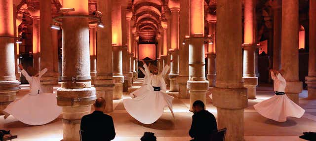 Whirling Dervishes Show in the Binbirdirek Cistern