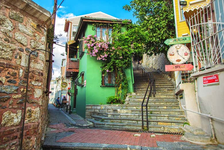 Les rues du quartier d'Üsküdar