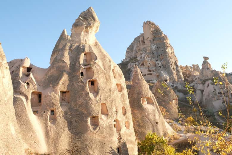 Chaminés de fada na Capadócia