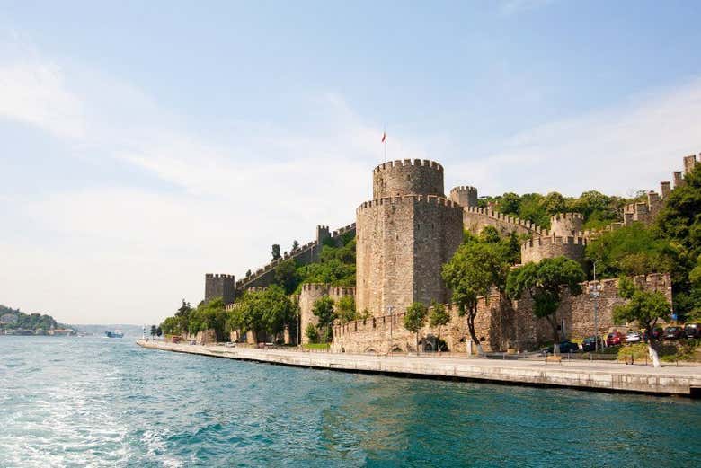 Sail past the Rumeli Fortress