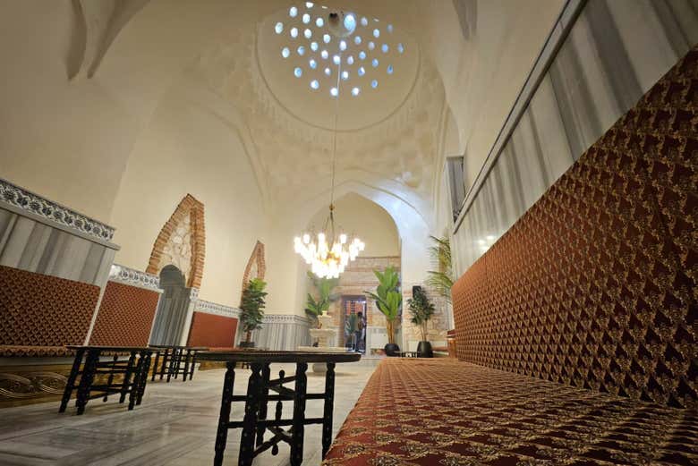 Decoración interior del hamam