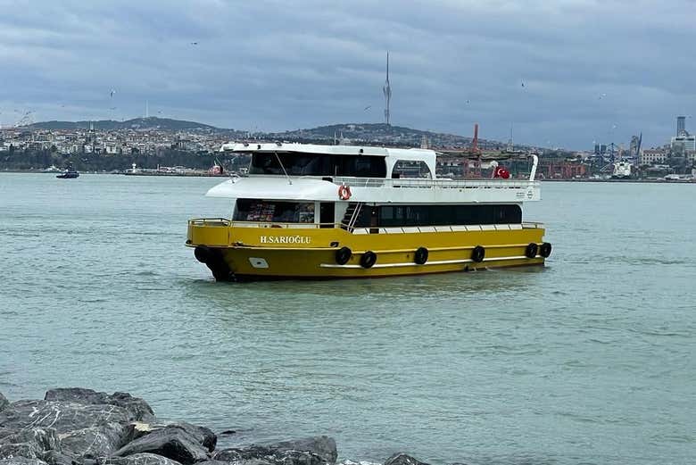 Bateau à bord duquel vous naviguerez