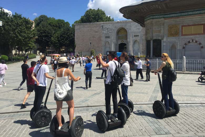 Make your way through Istanbul on a segway