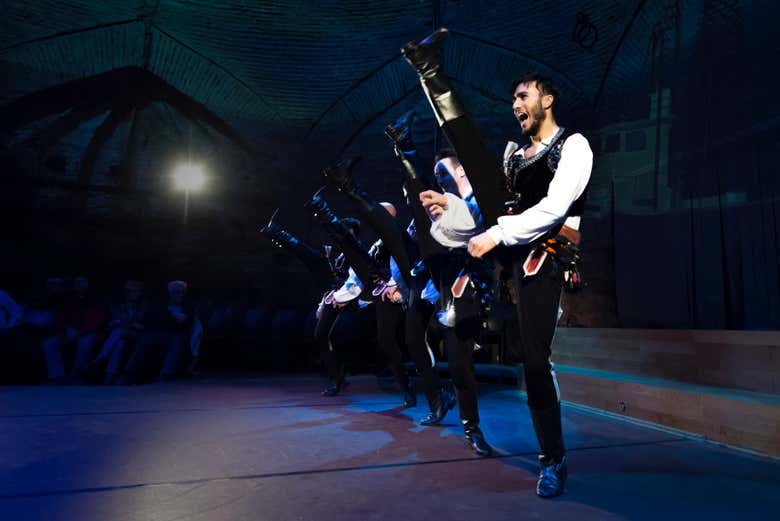 Danseurs du spectacle