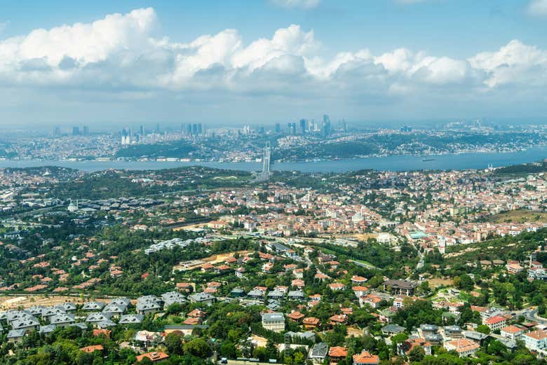 Estambul desde la colina Çamlıca 