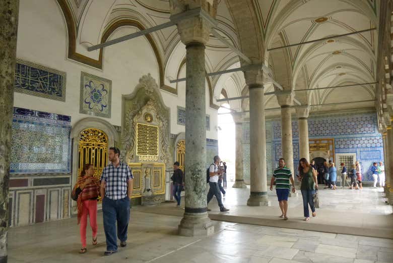 Interior do Palácio de Topkapi