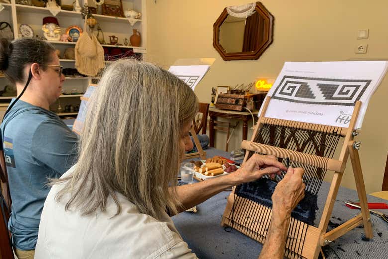 Siguiendo los patrones de dibujo 