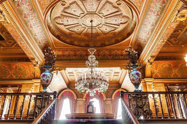 La majestuosidad del interior del palacio