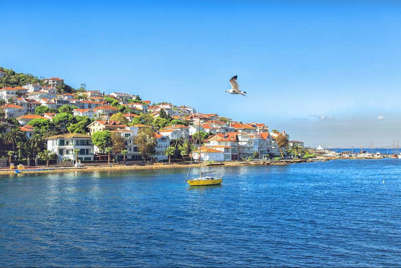 Llegando a Kınalıada