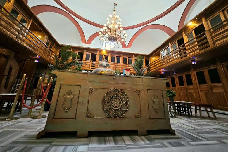 Recepción del hamam