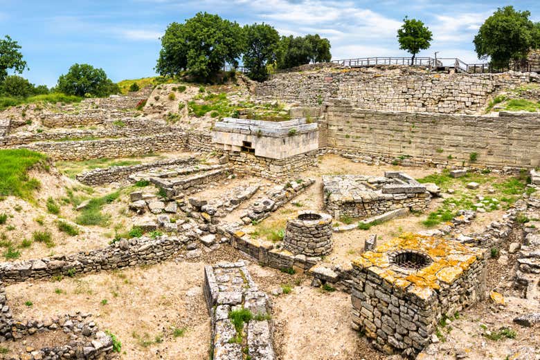 Visitando las ruinas de Troya