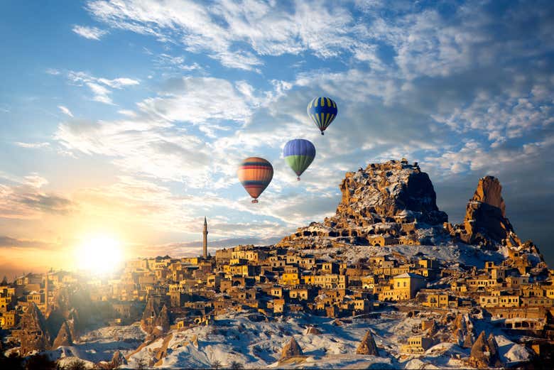 Cappadocia at sunrise