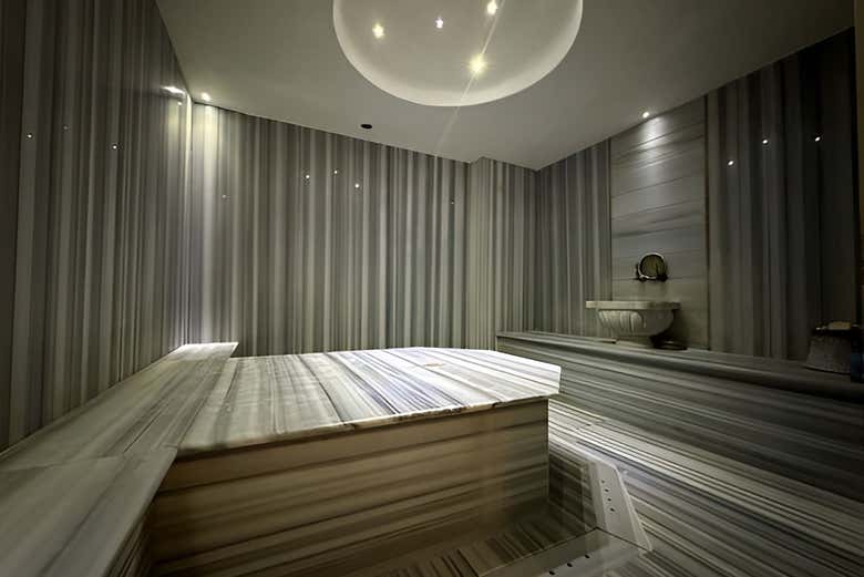 Relax in a turkish bath