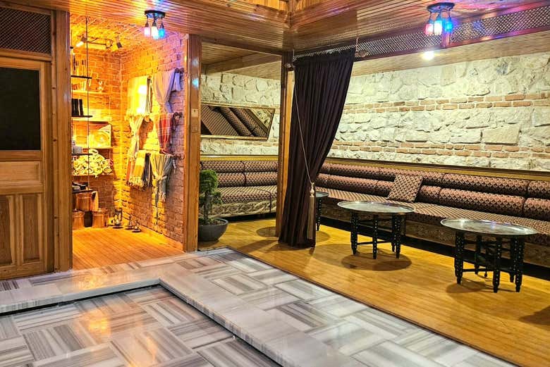 Sala de espera del Gedikpasa Hamam