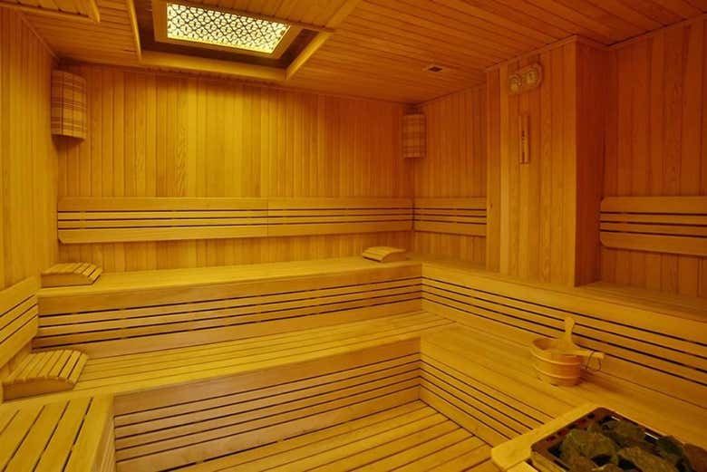 Sauna en Beethoven Premium Spa