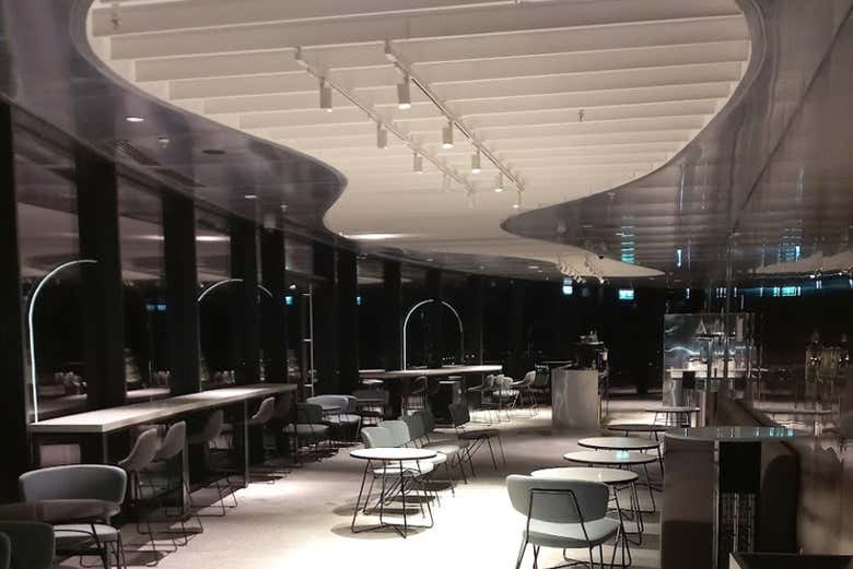 Enjoy a treat at the Sky Café