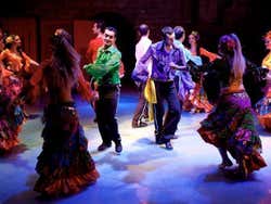 Spettacolo di danza popolare turca