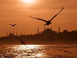 Istanbul dal Bosforo