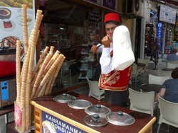 Ice cream in Istanbul