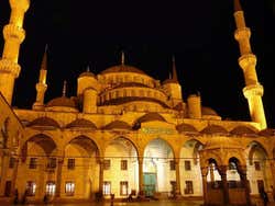Moschea Blu cortile