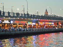 Restaurantes na Ponte de Gálata