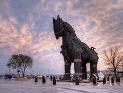 Cavallo di Troia a Çanakkale