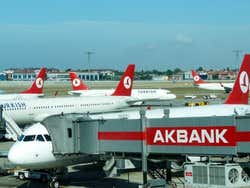 Turkish Airlines, chegar a Istambul de aviao