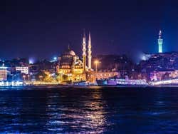 Vista di Istanbul dalla nave