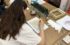 Taller de pintura sobre vidrio en Estambul