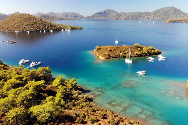 Crociera alle isole della baia di Fethiye