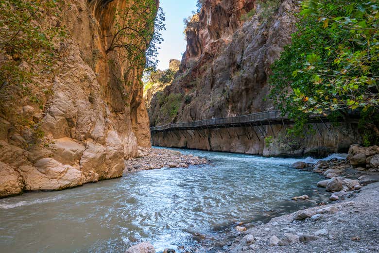 Les gorges de Saklikent